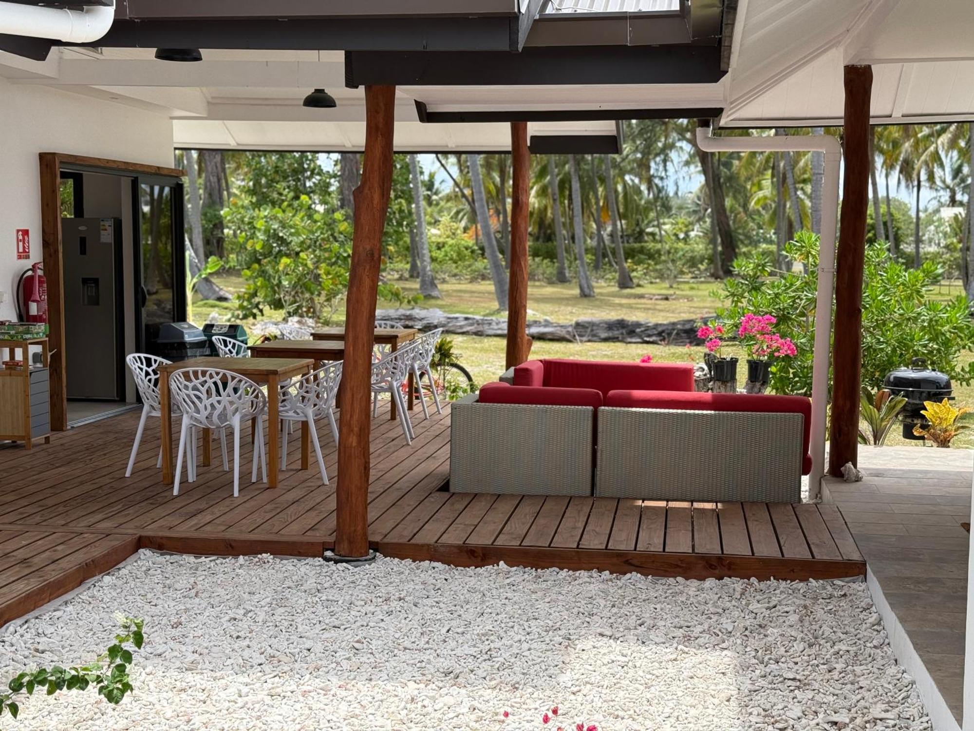 Moorea Chill And Beach Lodge Teavaro Eksteriør billede